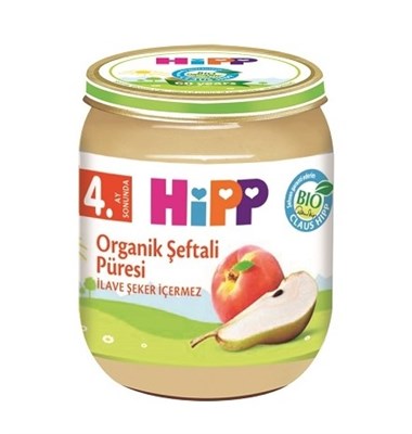 Hipp 4202 Organik Şeftali Püresi