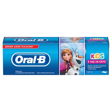 Oral-B Çocuk Macunu Frozen & Cars 75 ML