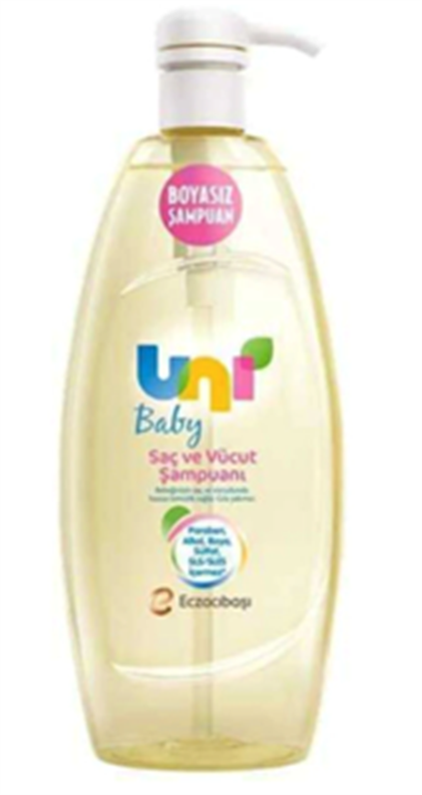 Uni Baby 7904275 Saç ve Vücut Şampuanı 700 ml